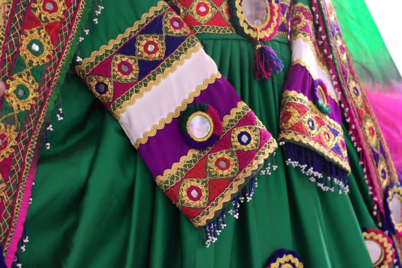 Afghan Wider skirt for attan performances