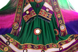 Hand Embroidered Afghan Bridal Dress