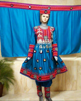 Afghan Satin Bridal Dress