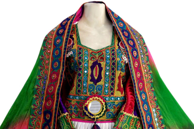 afghan tribal wedding apparel