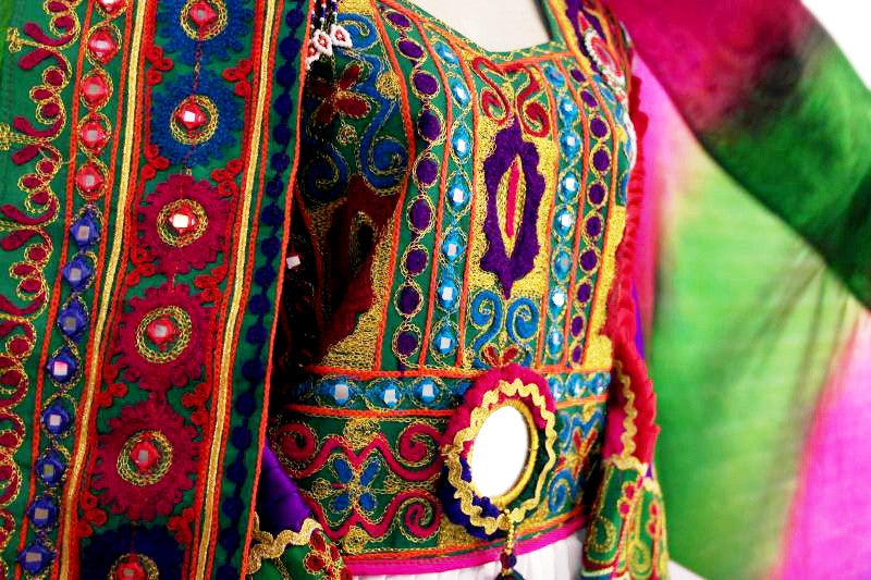 gypsy ladies embroidered attire