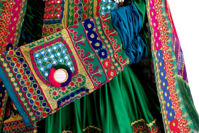 beautiful afghan ladies suit