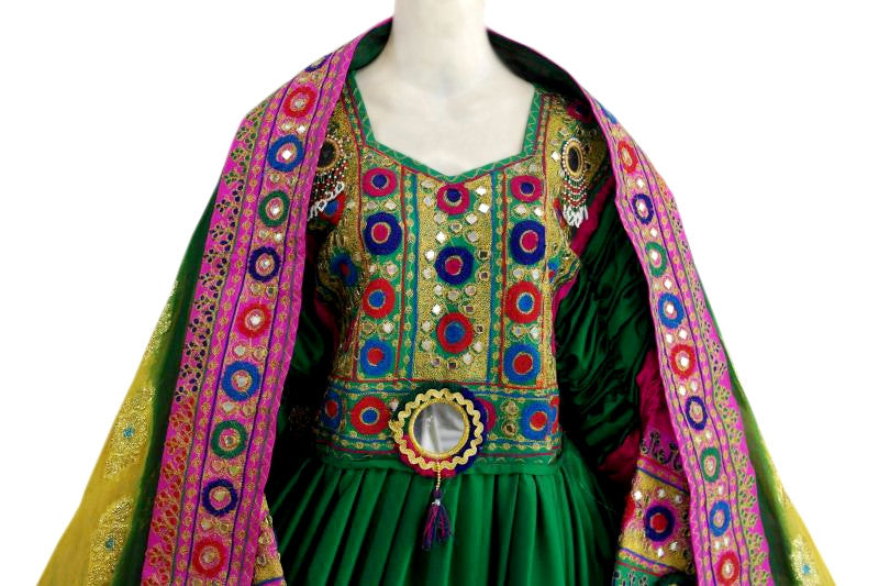 afghan bridal costumes