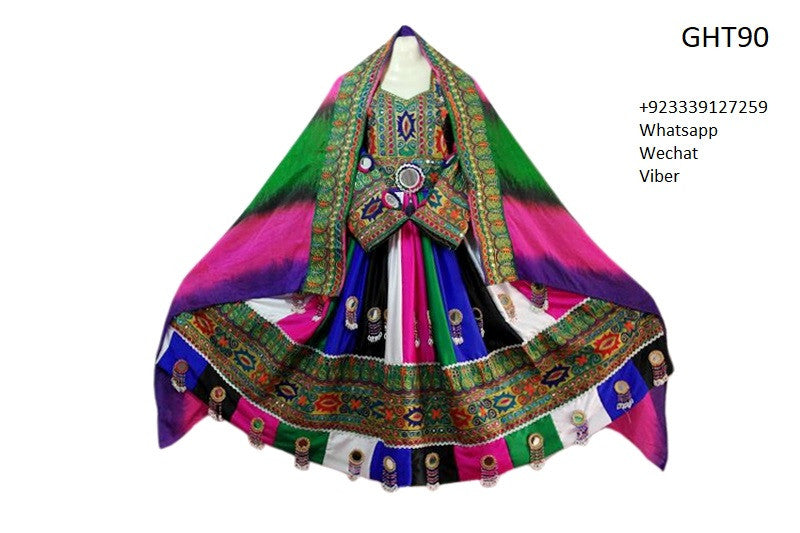 Beautiful Afghan Bridal Clothes Hand Embroidered Tribal Fashion Apparel