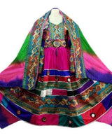Afghan Bridal Frock Dress