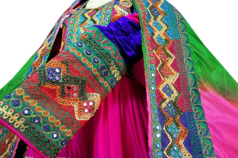 afghan embroidered attire