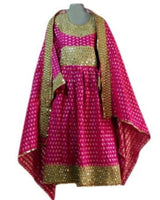 Afghan Dress With Embroidery Work
