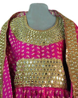 Afghan Dress With Embroidery Work