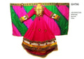 Afghan Bridle Embroidered Dress