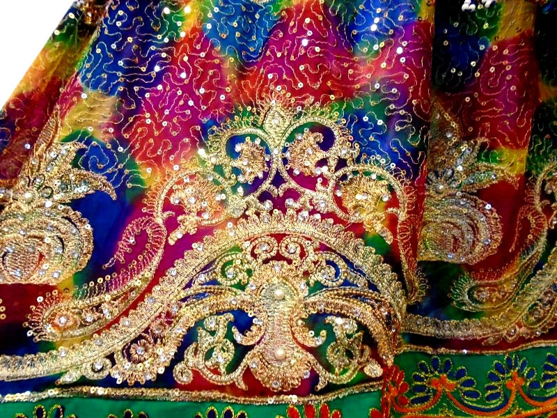 afghan embroidered couture apparels maxi