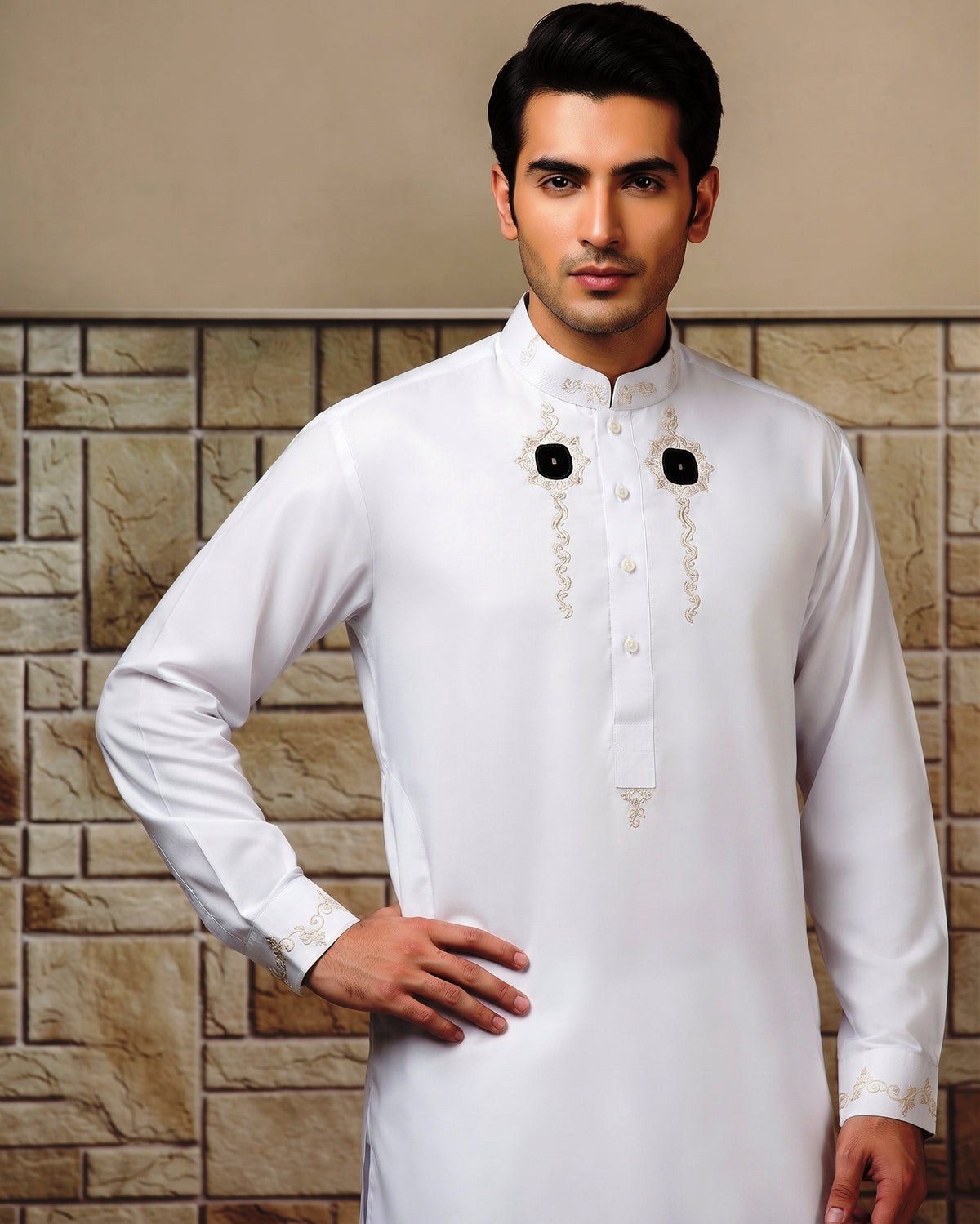 Afghan Embroidered Gents Dress