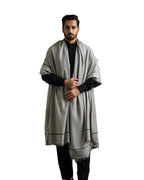 Soft Pashtun Shawl Gray