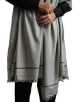 Soft Pashtun Shawl Gray