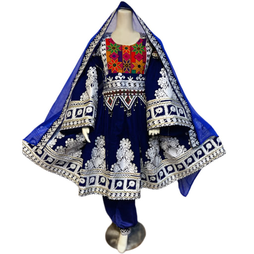 afghan dress for wedding events, pashtun dulhan bakhmal clothes