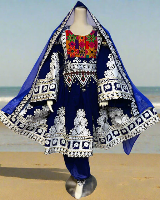 afghan dress for wedding events, pashtun dulhan bakhmal clothes