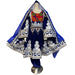 afghan dress for wedding events, pashtun dulhan bakhmal clothes