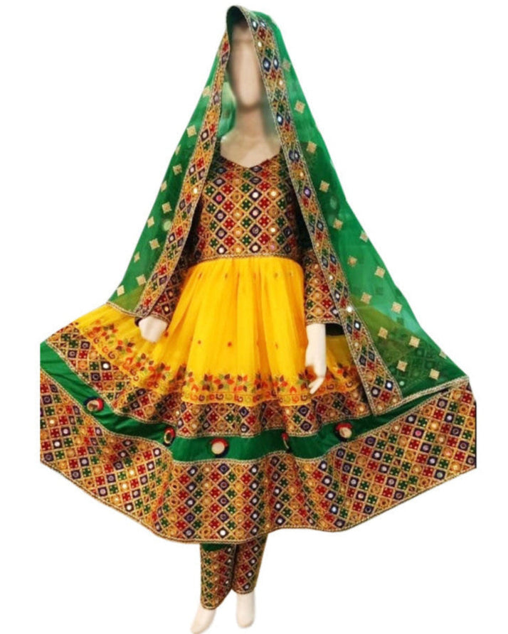 Elegant Afghan Frock