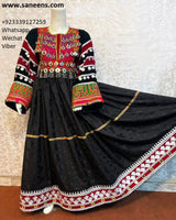 Afghan Bridal Embroidered Dress