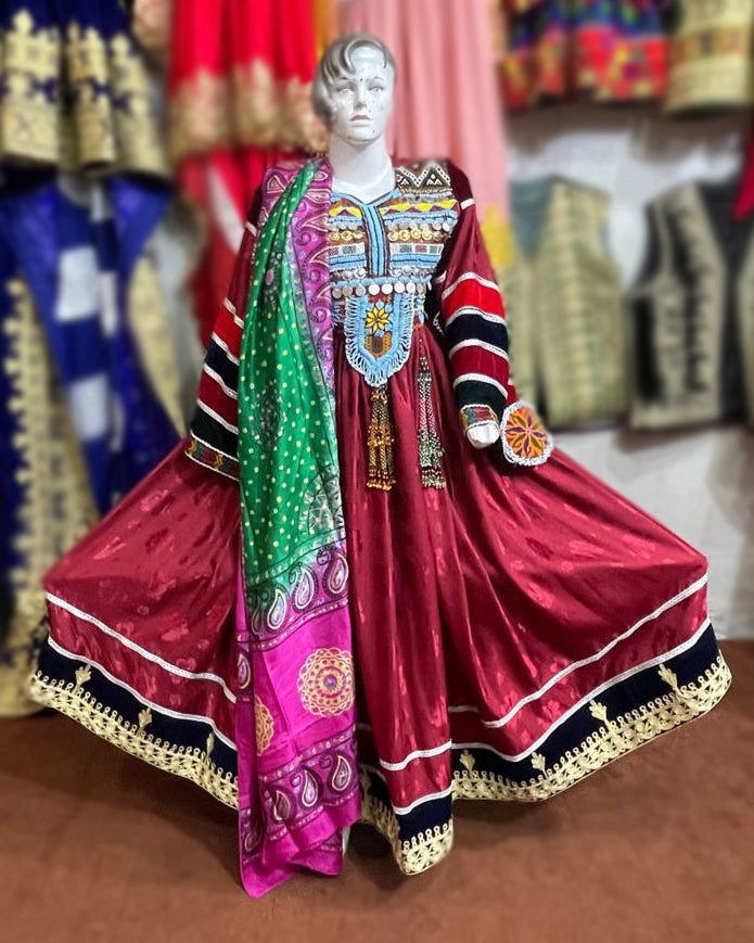 Afghan Brides Mehndi Clothes