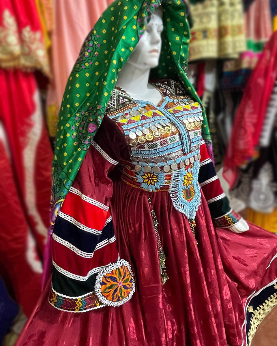 Afghan Brides Mehndi Clothes