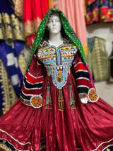 Afghan Brides Mehndi Clothes
