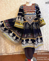 Elegant Emboidered Afghan Dress