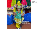 Afghan Banarsi Hand Embroidered Dress