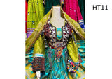 Afghan Banarsi Hand Embroidered Dress