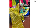 Afghan Banarsi Hand Embroidered Dress