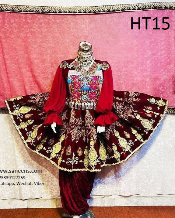 Afghan Hand Embroidered Dress