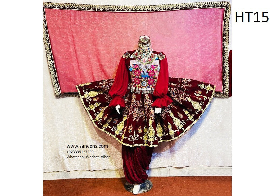 afghan pashtun wedding costume