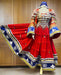 Red Afghano, Black, Afghani kuchi hand made dress for bride namzad 