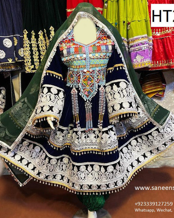 Afghan Hand Embroidered Dress