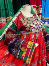 Afghan Coins Arosi Dress