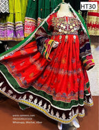 kuchi fashion long dress with coins