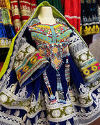 arosi afghan beads work dress