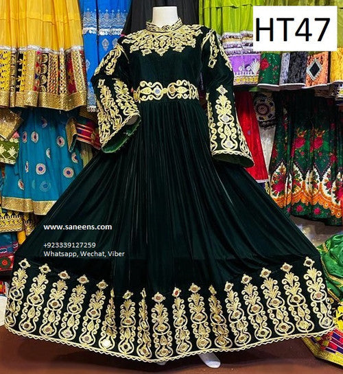 Elegant Dress with Embroidery Work