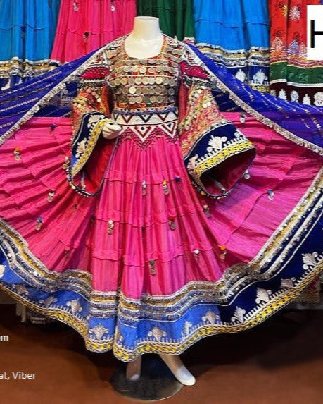Afghan Dress with Coins