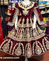 Afghan Velvet Dress
