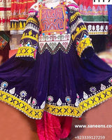 Velvet Afghan Bridal Dress