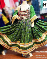 Afghan Embroidered Frock Dress