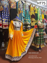 Afghan Kuchi Hand Embroidered Frock