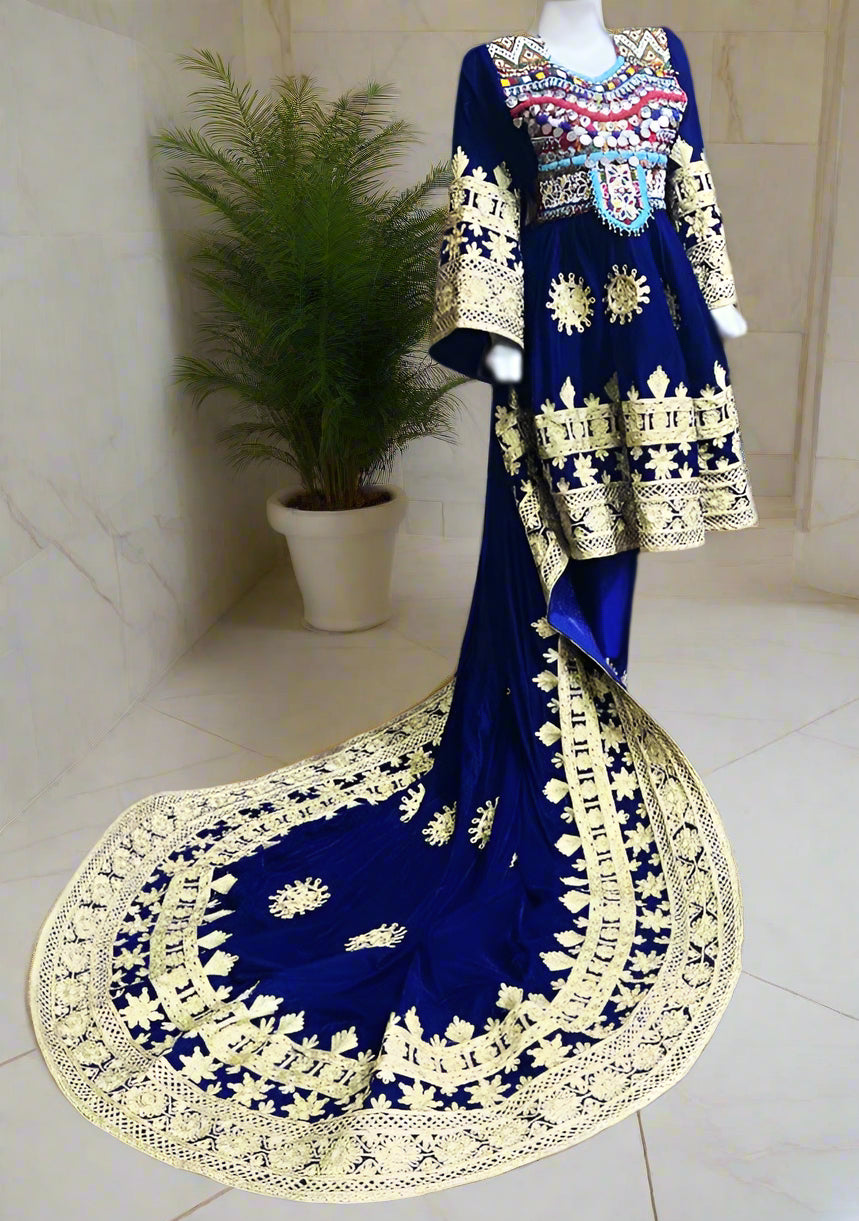 Afghan Long – High Low Maxi Dress