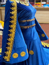 Afghan Bridal Dress Satin Fabric