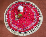 Afghan Long Bridal Frock Red Dress