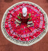 Afghan Long Bridal Frock Red Dress