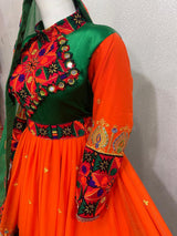 Elegant Afghan Long Gown Dress