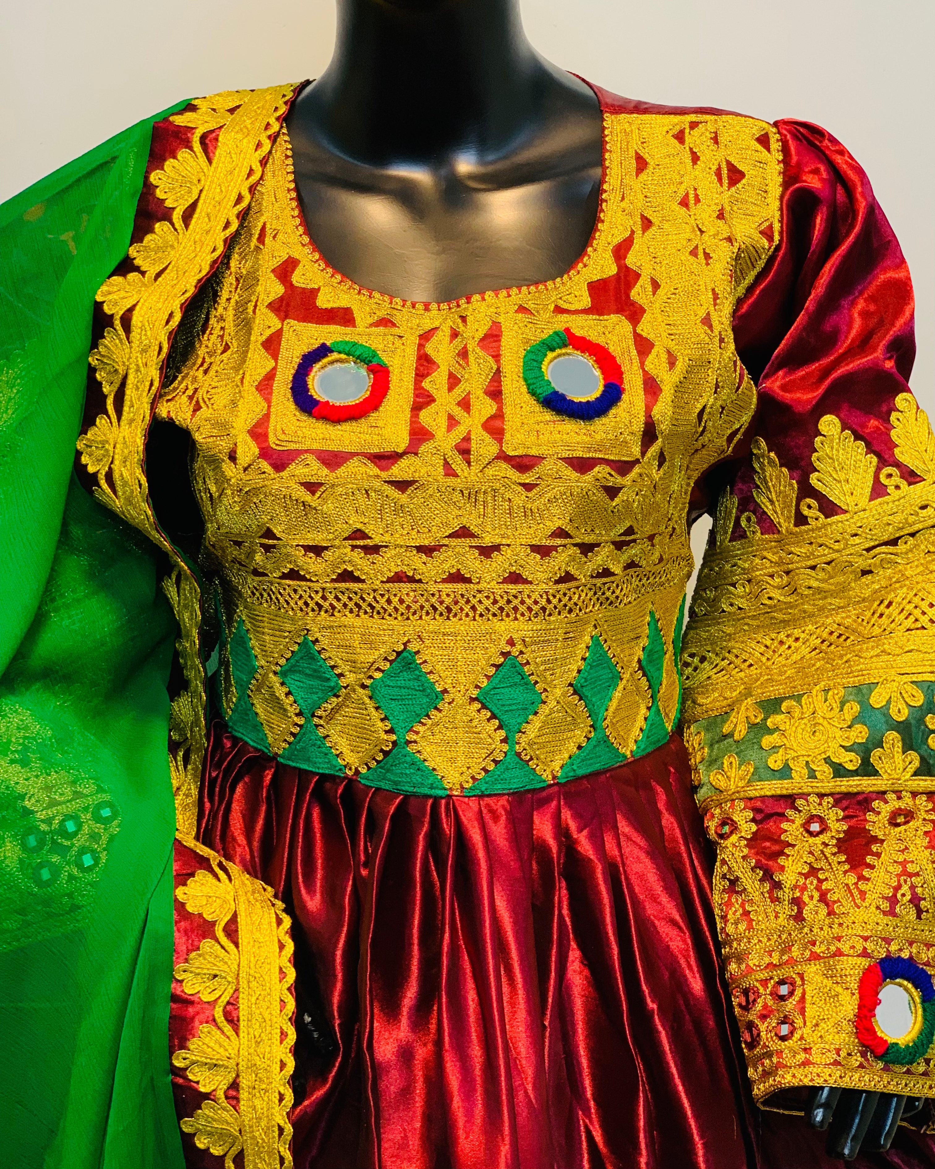 Traditional Afghan Nomad Dress Traditional Afghan Nomad Dress