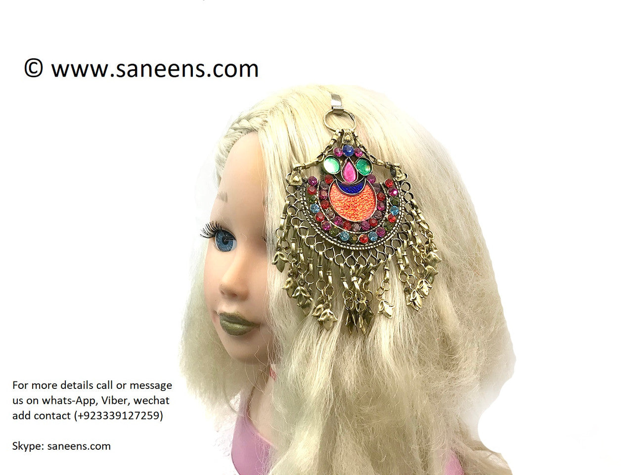 traditional jewellery for head