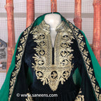 Traditional fashionable green frock